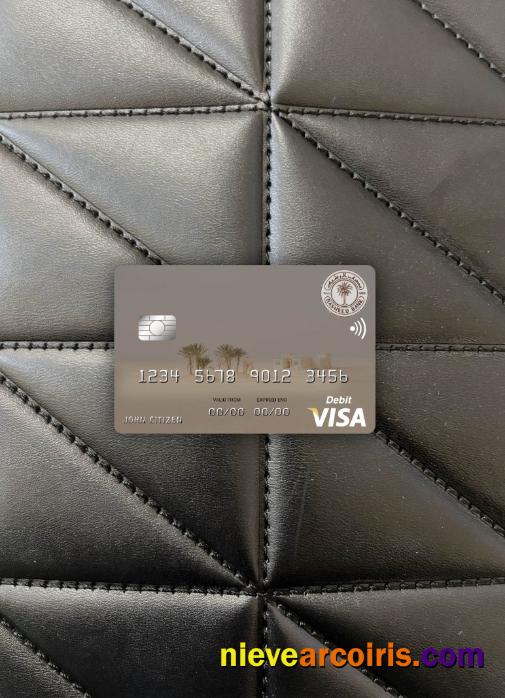 Iraq Rasheed Bank visa debit card photolook